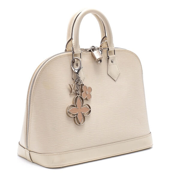 Louis Vuitton - White Epi Leather Alma PM Bag